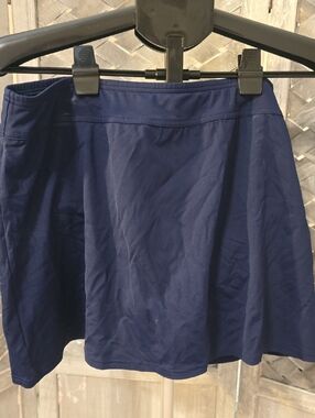 Lands' End Women's Navy Swim Skort